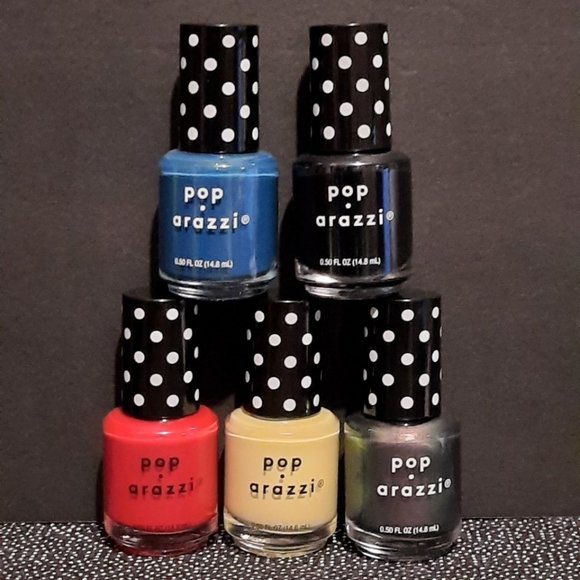 Nail Polish POP ARAZZI  Set of 5 mix Colors - Picture 1 of 8